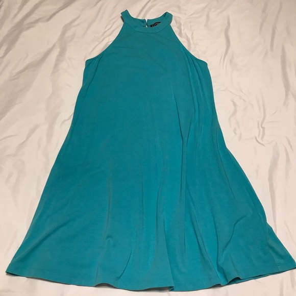 Express High Halter Neck A Line Dress - Picture 5 of 13